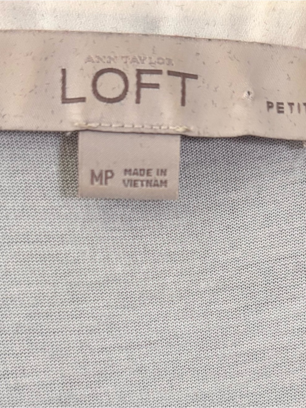LOFT Cream Ruffle Tie-Front Blouse - Picture 7 of 11
